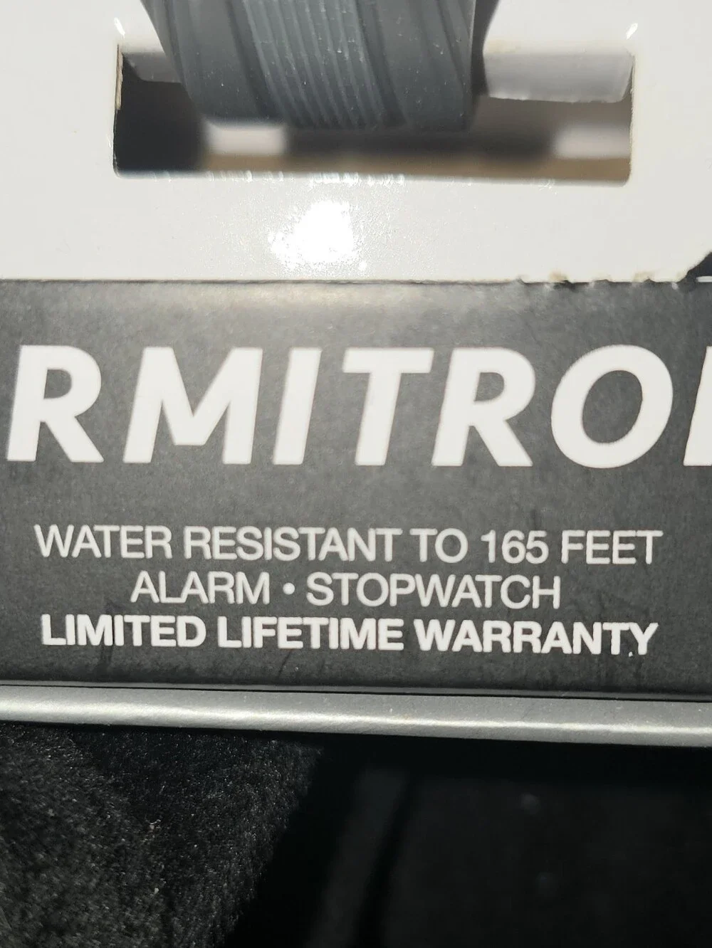 Armitron Orange & Gray Digital Sport Watch WaterProof Battery Works Brand New